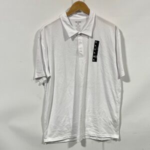 NWT true Classic Men's White Polo Shirt